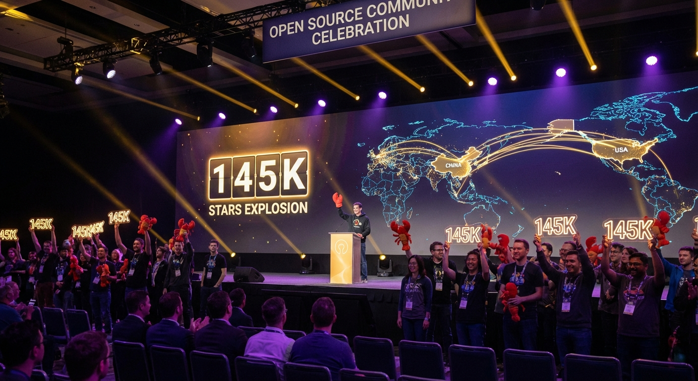 OpenClaw набрал 145K звёзд на GitHub: цифры и факты